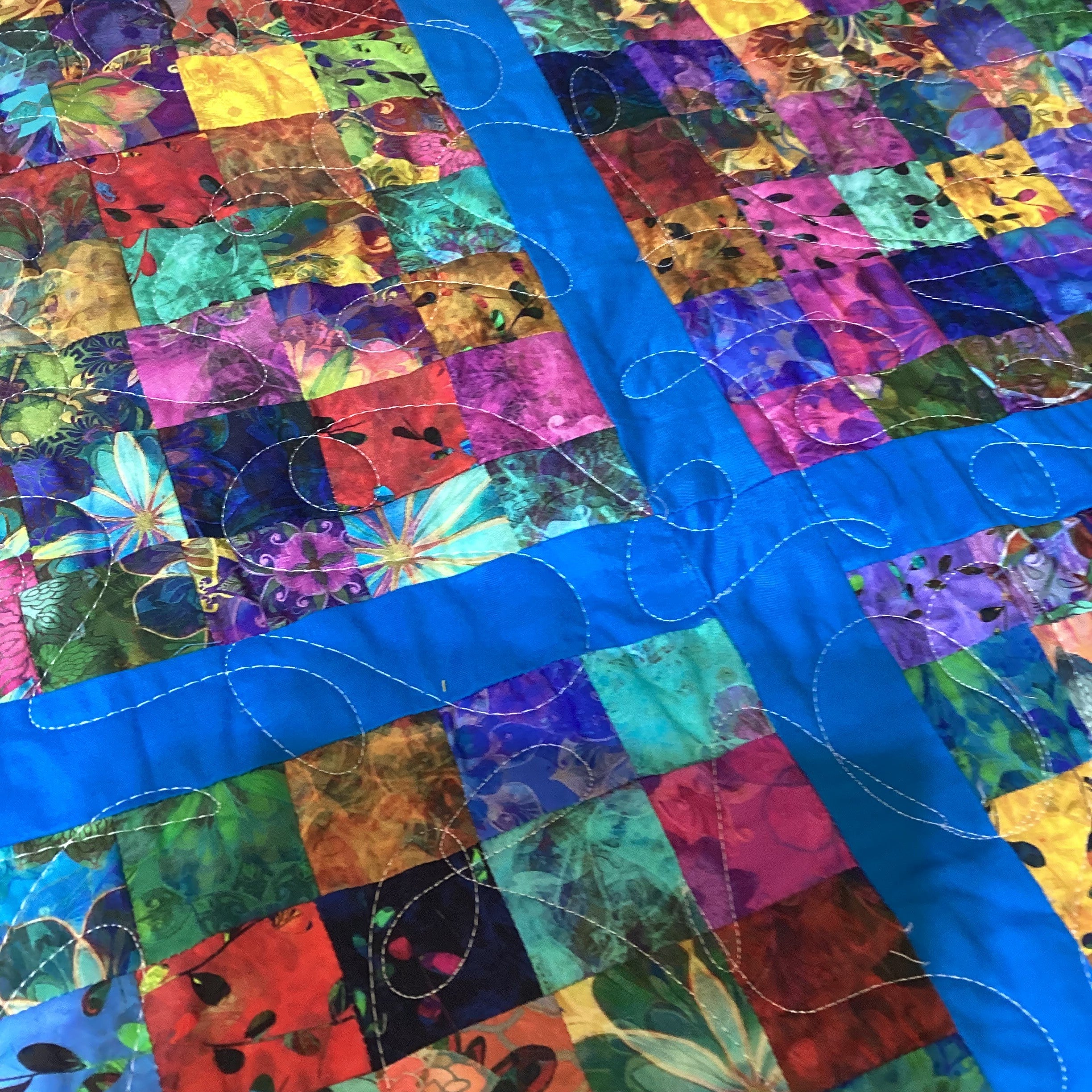 Peacock Dreams Quilt - Handcrafted Twin Throw Blanket”  comforter bedspread duvet cover