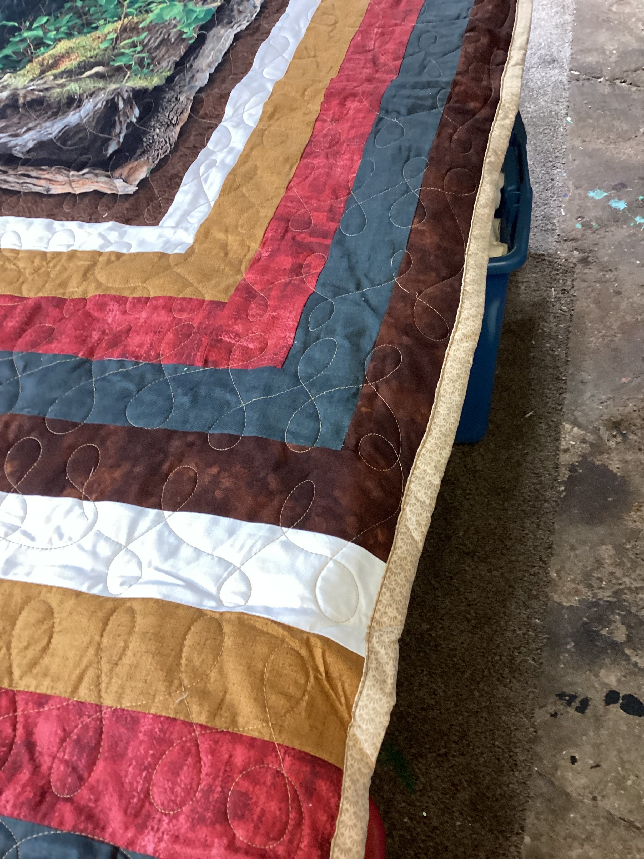 Bear Hugs Quilt & Pillow Set – Handcrafted Full/Queen Cotton Quilt for Cozy Nights" comforter bedspread duvet cover throw blanket