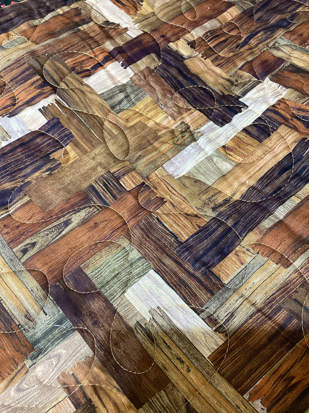 Enchanted Fall Comfort Blanket hand made quilt comforter duvet cover bedspread gift idea