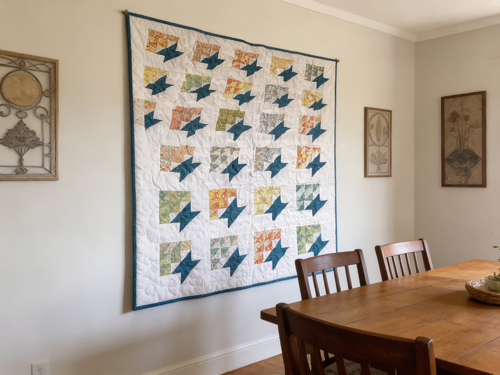 Handmade Modern Twin Quilt - Teal Reversible Bedding - Cozy Home Decor Gift  comforter bedspread gift idea