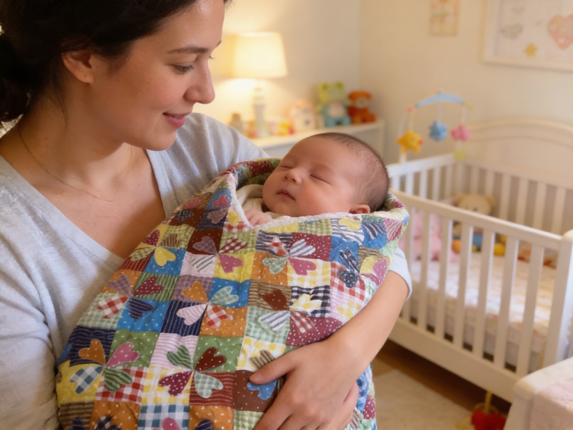 Applique Personalize   Hearts of Love quilt. baby quilt blanket baby shower newborn lap quilt comforter bedspread throw blanket