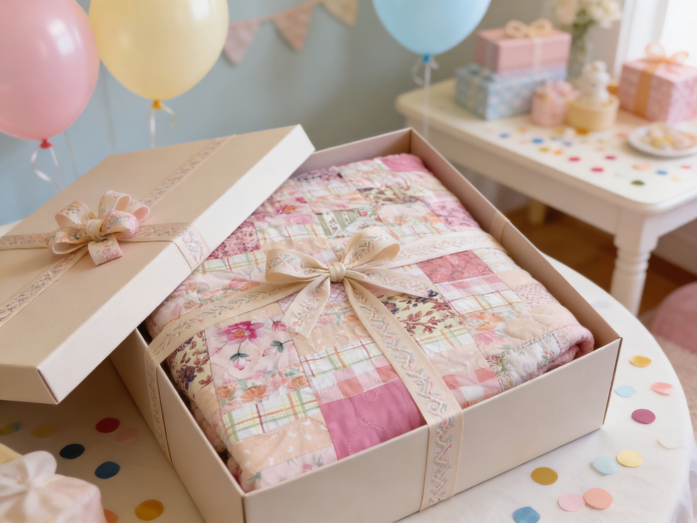 Handmade Shades of Pink Twin or Throw Quilt – One of a Kind Patchwork Blanket  comforter bedspread duvet cover