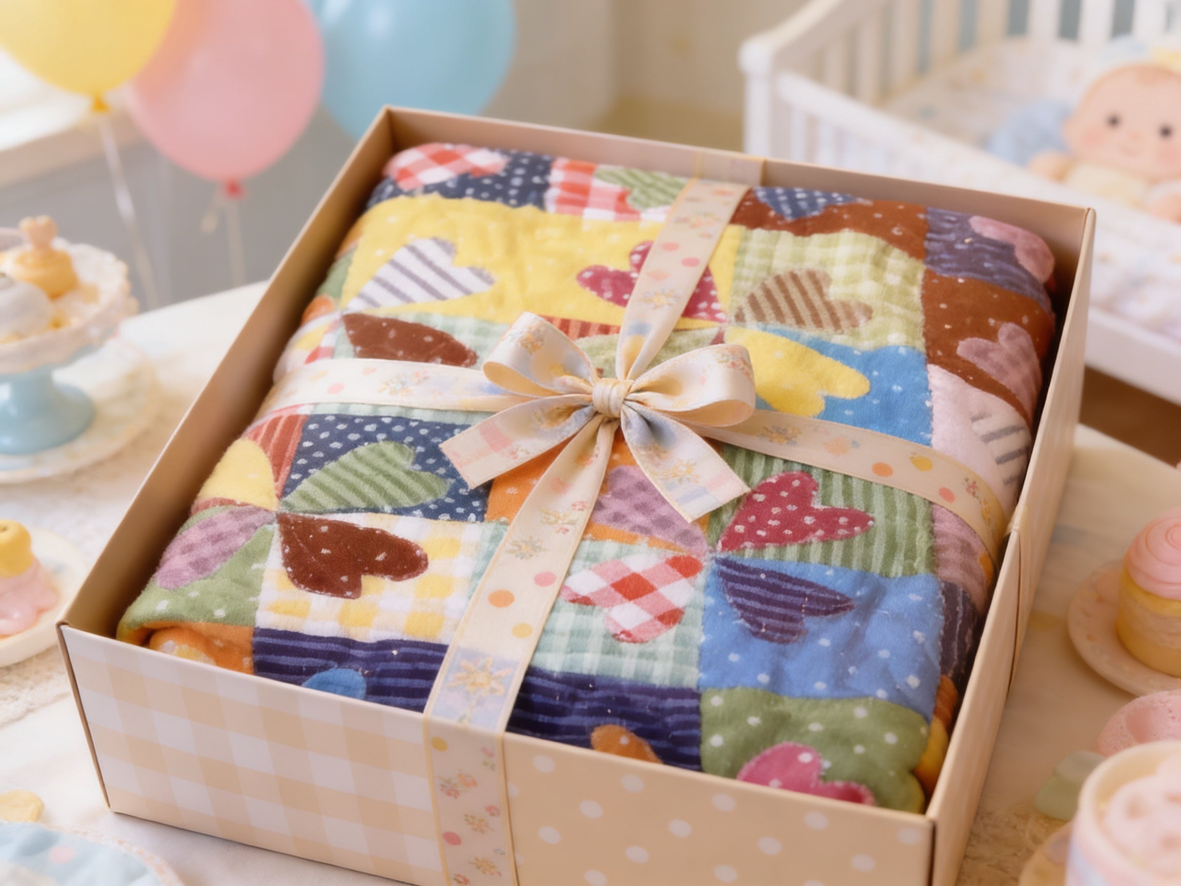 Applique Personalize   Hearts of Love quilt. baby quilt blanket baby shower newborn lap quilt comforter bedspread throw blanket