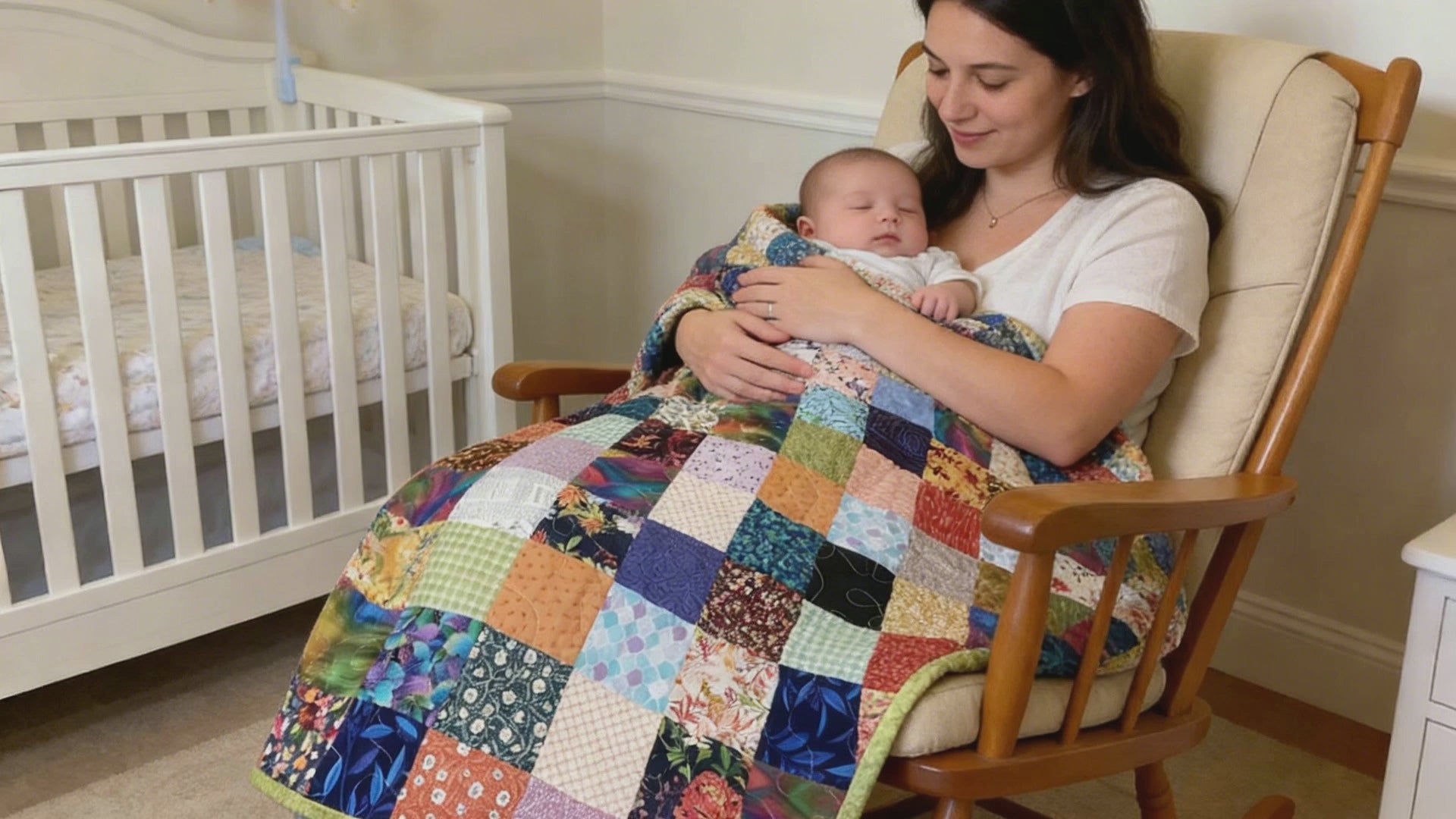 Applique Personalize   Hearts of Love quilt. baby quilt blanket baby shower newborn lap quilt comforter bedspread throw blanket